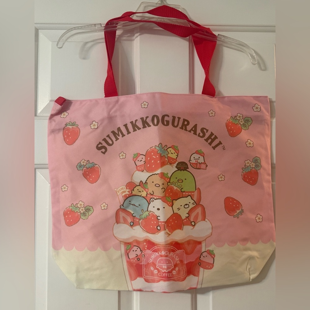 🆕 Sumikko Gurashi Big Tote bag with zipper